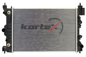 Радиатор CHEVROLET Aveo (13-) KORTEX KRD1007, LRC05196, 95316029