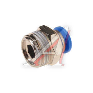 Фитинг для пластиковых трубок 1/2" 10мм с наружной резьбой ROCKFORCE RF-SPC10-04