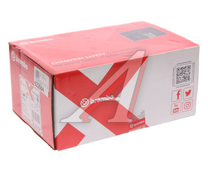 Колодки тормозные VW Passat (10-) передние с датчиком (4шт.) BREMBO P85144X, 5Q0698151K