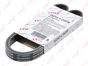 Ремень приводной поликлиновой 6PK1028 LYNX 6PK1028