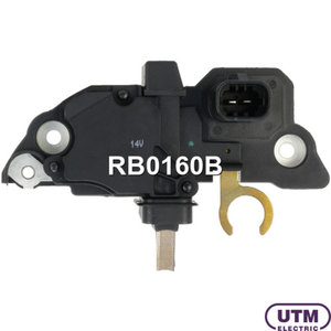 Регулятор OPEL Astra H (05-) напряжения генератора UTM RB0160B, TT31272, 93190141
