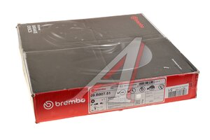 Диск тормозной MERCEDES A (W176),B (W246),CLA (C117) передний (1шт.) BREMBO 09.B807.51