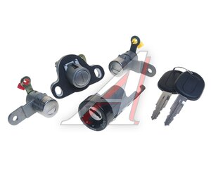 Личинка CHEVROLET Lacetti (03-) замка комплект 4шт. LONGHO 8910103, Z29214R, 96548683