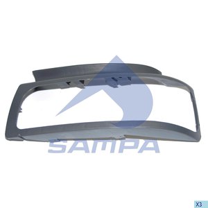 Облицовка RENAULT Premium фары левой SAMPA 079.418, 684031/385135, 5001834444