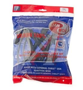 Провод высоковольтный ГАЗ-3110 дв.ЗМЗ-406 комплект JANMOR в сборе JM 406.3707240 S36, S36/E36, 4062.3707244