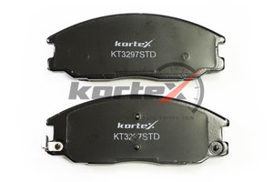 Колодки тормозные HYUNDAI Santa Fe,Trajet SSANGYONG Rexton передние (4шт.) KORTEX KT3297STD, GDB3257, 58101-39A40/58101-4AA32