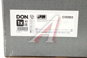 Диск тормозной SCANIA 4 series,P,G,R,T передний (1шт.) DON CVD553, 1402272