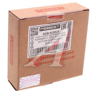 Подшипник опоры SSANGYONG Actyon (10-) амортизатора переднего FEBEST SGB-KORCF, 4432434000