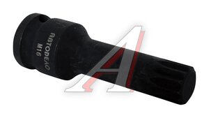Головка торцевая 1/2" SPLINE M16 ударная АВТОDЕЛО 39492, 15852