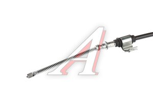 ТРОС РУЧНОГО ТОРМОЗА CHEVROLET AVEO 03- ПРАВ. KORTEX KBC018, 96534871