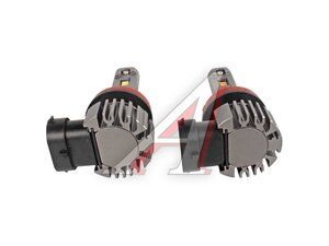 Лампа светодиодная 12V H11 PGJ19-2 4300K бокс (2шт.) LEDISON №3 Н11