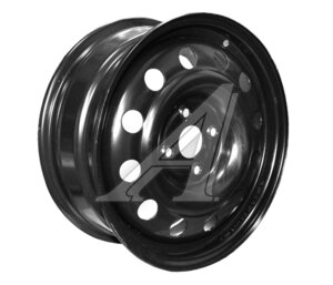Диск колесный HYUNDAI Solaris KIA Rio (11-) R15 черный ТЗСК ТЗСК 4х100 ET48 D-54,1, 533-20