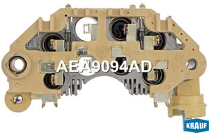 Мост диодный KIA Rio (00-) генератора KRAUF AEA9094AD, 0K2A218W61A