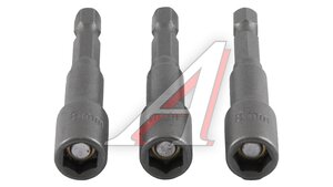 Набор бита-головк для шуруповерта 1/4" магнитных THORVIK SH11SM118S3