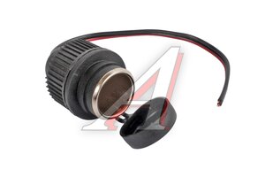 Гнездо прикуривателя монтажное металл с гайкой 12V