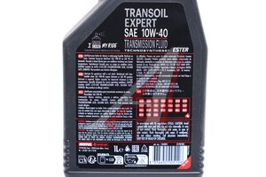 Масло трансмиссионное MOTUL TRANSOIL EXPERT мото 10W40 1л 105895, MOTUL 10W40