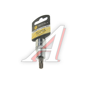 Бита-головка 1/2" TORX T45х22мм L=60мм с держателем ЭВРИКА ER-94602H