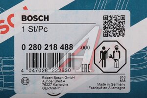 Датчик массового расхода воздуха CHEVROLET Captiva (3.2) BOSCH 0280218488, 0280218177, 21994504