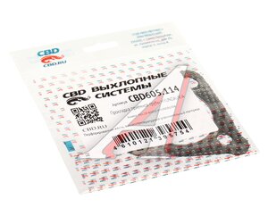 Прокладка KIA Rio,Spectra,Carens,Shuma выхлопной системы CBD CBD605.114, KKL19-40450