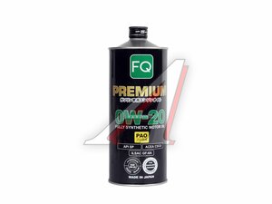 Масло моторное FQ FULLY SYNTHETIC SP/GF-6A/C5 0W20 1л 4580041494267, FQ 0W20