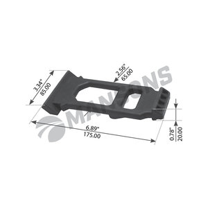 Крепление брызговика VOLVO FM,FH MANSONS 800.542, 800542, 20498623