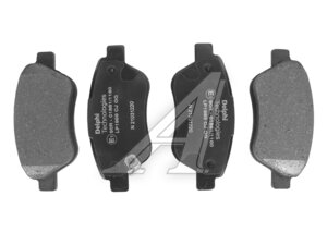 Колодки тормозные OPEl Corsa C,D передние (4шт.) DELPHI LP1989, GDB1700, 93169254/1605258