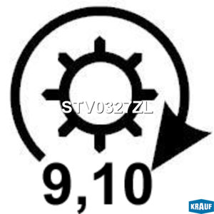 Стартер SSANGYONG Actyon (06-),Actyon Sports (06-),Kyron (07-) (E23) KRAUF STV0327ZL, 1611513501
