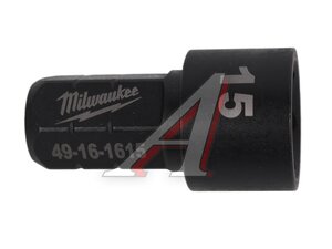 Головка торцевая 15мм 6-ти гранная для M12 FPTR MILWAUKEE 4932492862