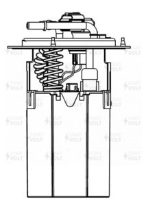 Насос топливный KIA Spectra,Shuma,Sephia STARTVOLT SFM1414, 0K2NC-1335ZA