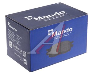 Колодки тормозные HYUNDAI Sonata YF (10-) передние (4шт.) MANDO MBF015553, GDB3553, 58101-1KA00