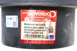 Втулка FAW 3250 6х6 балансира MOVELEX 2918042-64W-C00/C-MX, 2918042-64W-C00/C