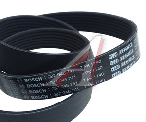 Ремень приводной поликлиновой 7PK1140 BOSCH 1987945741