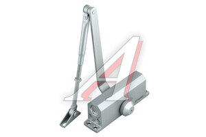 Доводчик дверной до 120 кг (серый) FUARO DC-205 AL