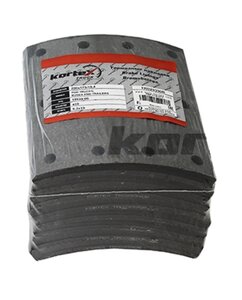 Накладка тормозной колодки VOLVO FH (410x200) стандарт (с заклепками) (8шт.) KORTEX TR029390R, 270836