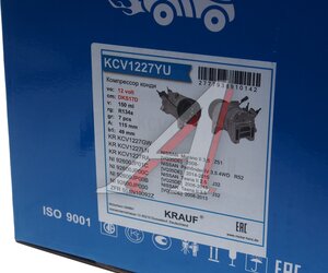 Компрессор NISSAN Maxima (08-),Murano (07-),Teana (08-) кондиционера KRAUF KCV1227YU
