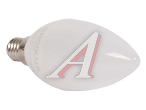 Лампа светодиодная E14 C35 7W тёплый свет ERGOLUX C-LED7-C35/830/E14