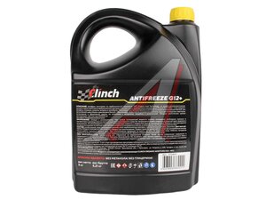 Антифриз желтый -40C 5кг G12+ CLINCH ORGANIC ADDITIVES 311245Y, CLINCH
