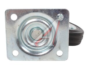 Колесо d=85мм черное поворотное(60 кг) SC-97