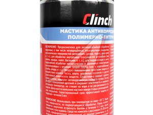 Мастика CLINCH полимерно-битумная 520мл 29131, CLINCH