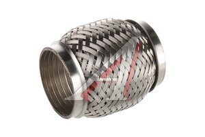 Гофра глушителя 60x100 в оплетке interlock (класс CBD-A) нержавеющая сталь CBD CBD330.013, G60100