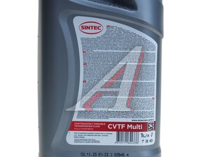 Масло трансмиссионное CVTF MULTI 1л SINTEC 324706, SINTEC CVTF