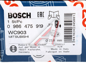 Цилиндр тормозной задний MITSUBISHI L200 (96-07) правый BOSCH 0986475919, 986475919, MR493393