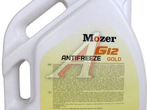 Антифриз желтый MOZER G12 5кг 4606529, MOZER