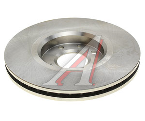 Диск тормозной PEUGEOT 207,307,308,Partner CITROEN C4,C5,Berlingo передний (1шт.) KORTEX KD0154, DF4183, 4249.84/4249.J6