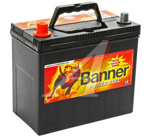 Аккумулятор BANNER Power Bull 45А/ч 6СТ45(1) P45 24 B24R, 83407, 45