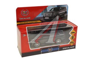 Модель автомобиля CADILLAC Escalade металлическая 12см черная ТЕХНОПАРК ESCALADE-BK, 272315