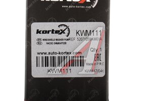 Насос омывателя HAVAL H3 стекла ветрового KORTEX KWM111, 5207105XNW01A
