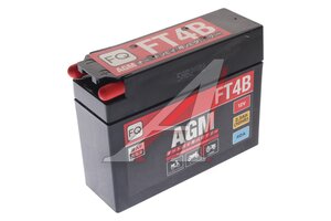 Аккумулятор FQ MOTO AGM 2.3А/ч 6СТ2.3 FT4-B