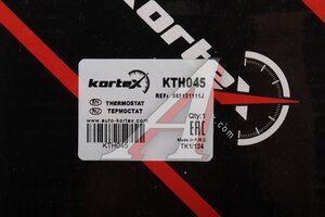 Термостат VW GOLFPASSATJETTAAUDI A3 2.0TFSi 04- KORTEX KTH045 KORTEX KTH045, TH40187G1, 06F121111F