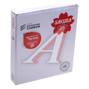Фильтр воздушный салона MERCEDES GL (X166),ML (W166) угольный SAKURA CAC53870, LA877, A1668300218/301001778AA